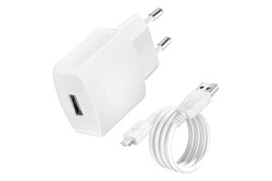 Visiodirect - Chargeur Secteur Rapide USB2 33W + Cable type C pour Huawei  P20 Lite 5.84/Huawei P30 Pro 6.47 - Blanc - Visiodirect - - Câble antenne  - Rue du Commerce