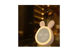 Réveil Digital Qumox Alarme Horloge Numérique Alarm Clock LCD rose avec  fonction Snooze, Rétro-éclairage vision de nuit lumière de Nuit,  Température - Radio-réveil - Achat & prix