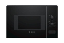Bosch micro-ondes 60x38cm encastrable en verre Noir en Acier inoxydable -  20L à prix pas cher
