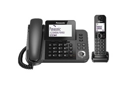 Téléphone sans fil PANASONIC KT-TG6823 Panasonic en noir