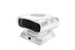 Chauffage soufflant Yokuli Chauffage électrique 500w portable mini bureau  warme chauffage ventilateur blanc