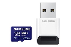 Carte mémoire micro SD Samsung MSD EVO PLUS 128 GO + ADAP - MB