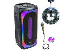 Enceinte Bluetooth Cube 5 Watts avec boule Disco avec Micro