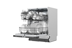 Comfee Lave vaisselle pose libre 45cm 49dB avec 9 couverts, 8 programmes  Ido command bouton ou