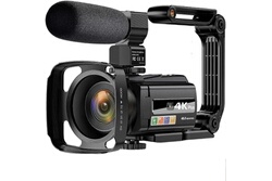 Vendos85 - Caméscope Vidéo 30MP 4K Anti-tremblement 1080P HD noir -  Caméscopes numériques - Rue du Commerce