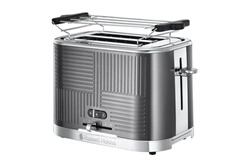 Grille Pain - Toaster Electrique RUSSELL HOBBS 23610-56 Adventure 2 Fentes  Spécial Baguette, 6 Niveaux de Brunissage, Chauffe Viennoiserie