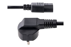 Stock Bureau - AKYGA Câble d'alimentation pour Ordinateur Portable 3  Broches CEE 7/7 1 m