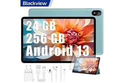 Tablette tactile Blackview Active 6 Tablette Tactile 10.1 pouces Android 13  2.4G+5G 16 Go + 128 Go/SD 1 To 13000mAh Dual SIM Orange Avec Clavier K1