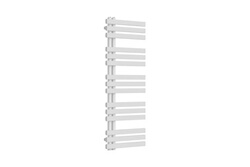 Radiateur sèche-serviettes Voss à lames plates acier 120 x 50 cm noir  [neu.haus] - Chauffage - Achat & prix