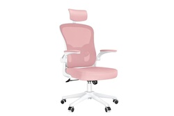 Chaise de bureau rose