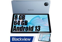 45€ sur Blackview Tab 50 WiFi Tablette Tactile 8 pouces HD 8Go+128Go/SD 1To  5580mAh WiFi 6 Tablette PC Android 13 Bleu Avec Clavier K1 - Tablette  tactile - Achat & prix