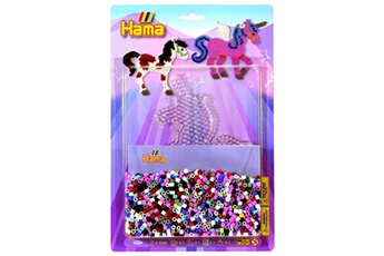 Autres jeux créatifs Hama Kit de perles Hama midi : Licorne