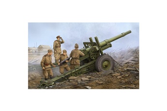 Maquette Trumpeter Maquette Canon Howitzer soviétique ML-20 152mm avec attelage M-46