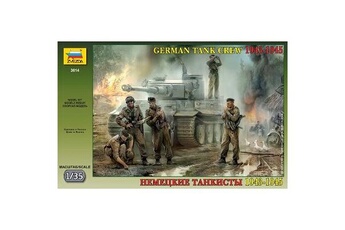Maquette Zvezda Figurines 2ème guerre mondiale : tankistes allemands