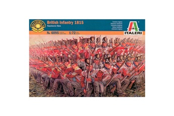 Maquette ITALERI Figurines guerres napoléoniennes : infanterie britannique 1815