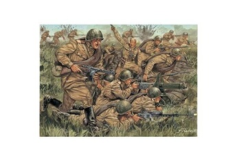 Maquette ITALERI Figurines 2ème guerre mondiale : infanterie russe