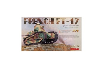 Maquette Meng Maquette Char : Char léger français FT-17