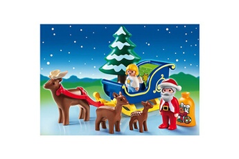 Playmobil PLAYMOBIL Playmobil 6787 : Père Noël avec angelot et traîneau