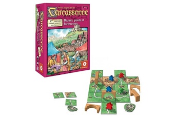 Jeux classiques Asmodee Carcassonne Extension n°8 : Bazars, ponts et forteresses