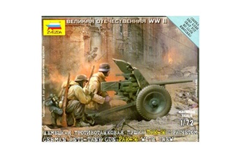 Maquette Zvezda Maquette canon allemand pak-36 anti-char avec figurines