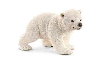 Figurine pour enfant Schleich Figurine ours polaire : Ourson polaire marchant