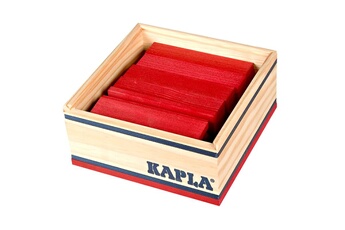 Autres jeux de construction Kapla Kapla 40 planchettes - rouge