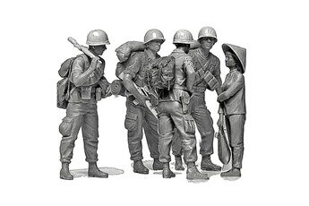 Figurine de collection Masterbox Figurines Guerre du Vietnam : 1st Air Cavalry 1968