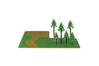 Maquette Siku Kit d'accessoires SikuWorld : Chemins de campagne et forêt