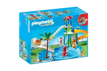 Playmobil PLAYMOBIL Playmobil 6669 : summer fun : parc aquatique avec toboggans géants