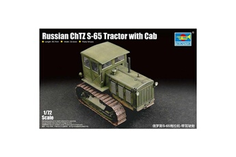 Maquette Trumpeter Maquette véhicule militaire : russian chtz s-65 tractor with cab