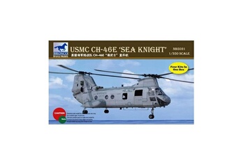Maquette Bronco Models Maquette hélicoptère : usmc ch-46e sea knight (4 kits par boite)
