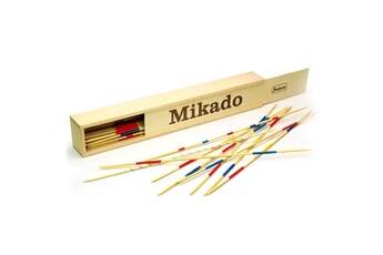 Coffret multi-jeux JeuJura Grand jeu de mikado : coffret en bois (50 cm)