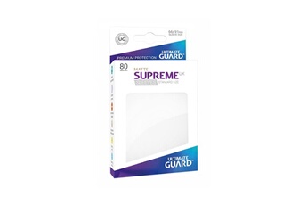 Carte à collectionner Ultimate Guard Ultimate guard - 80 pochettes supreme ux sleeves taille standard blanc mat