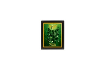 Figurine pour enfant Pyramid International Legend of zelda - posters effet 3d encadrés link 26 x 20 cm