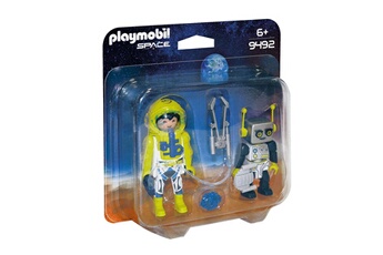 Playmobil PLAYMOBIL 9492 playmobil duo spationaute et robot 1218