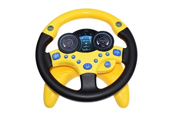 Autre jeux éducatifs et électroniques AUCUNE Simulation pour enfants petit volant volant pilote simulé jouet jaune