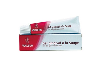Anneaux de dentition Weleda Gel gingival à la sauge 30ml