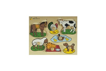 Puzzle BSM Bsm jouet d'encastrement les animaux de la ferme
