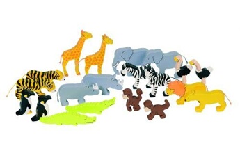 Puzzle Goki Goki animaux africains set 20 pieces