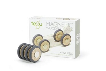 Accessoire de déguisement Tegu Tegu - m-12-059-cao - blocs de bois magnétiques - wheels
