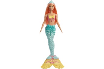 Accessoire modélisme Barbie Poupée sirène barbie dreamtopia cheveux corail
