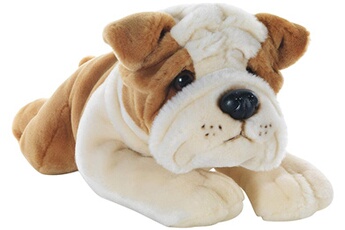 Peluche Plush & Company Plush & company - 05926 - peluche - ringhio chien bulldog allongé - 40 cm