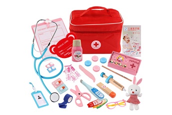 Autre jeux éducatifs et électroniques AUCUNE Kit médical docteur infirmière dentiste semblant rôles jouer ensemble de jouets enfants jeu cadeau