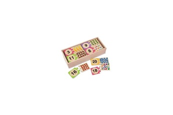 Puzzle MELISSA & DOUG Melissa & doug puzzles auto-correcteurs avec des nombres de 1 a 20