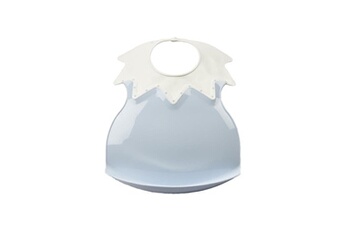 Bavoirs Thermobaby Thermobaby bavoir arlequin - fleur bleue