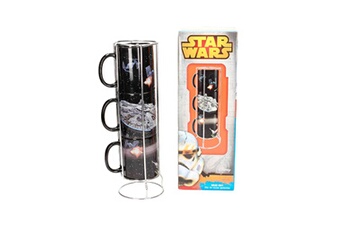 Accessoire de déguisement Sd Toys Sd toys - ensemble de 3 tasses empilables star wars battle 3