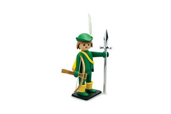 Figurine pour enfant Plastoy Playmobil - figurine vintage collection archer 21 cm