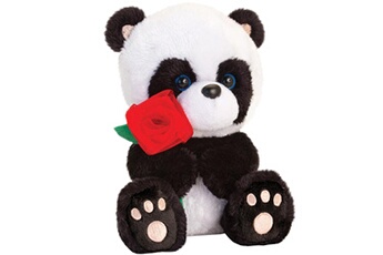 Peluche Kontiki Panda rose - peluche keel toys