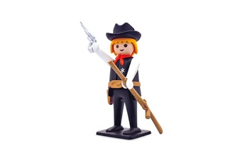 Figurine pour enfant Plastoy Playmobil - figurine nostalgia collection sheriff 21 cm