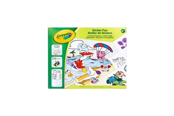 Autres jeux créatifs Goliath Crayola - atelier de stickers - activités pour les enfants
